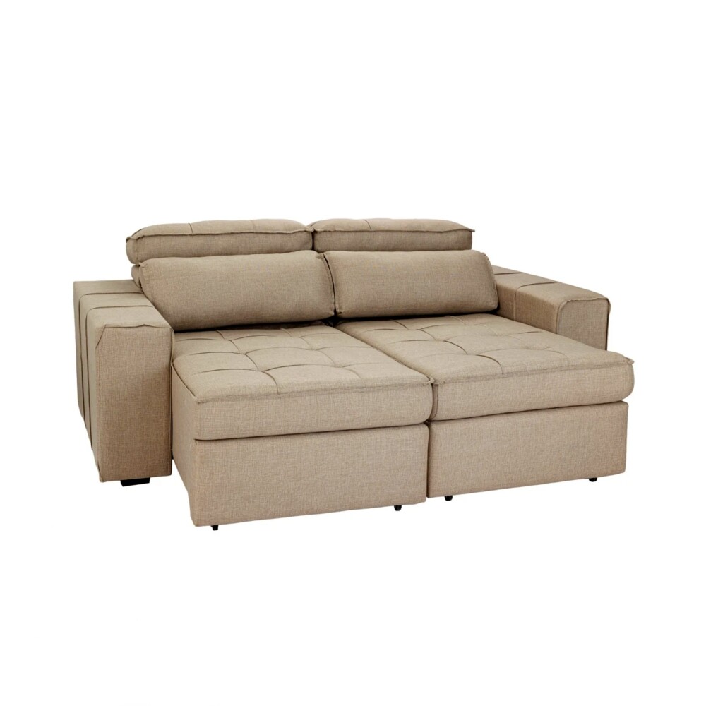 Sillón Cama Denton - 3 Cuerpos Beige