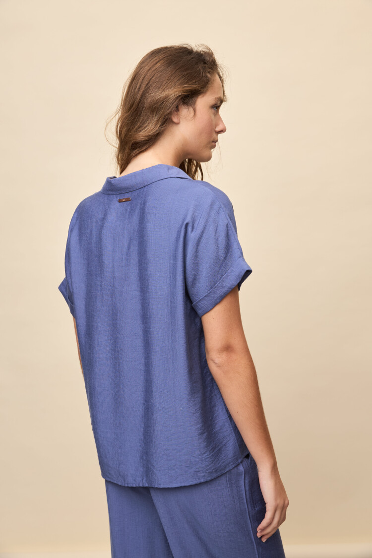CAMISA ELVINA Azul Regata