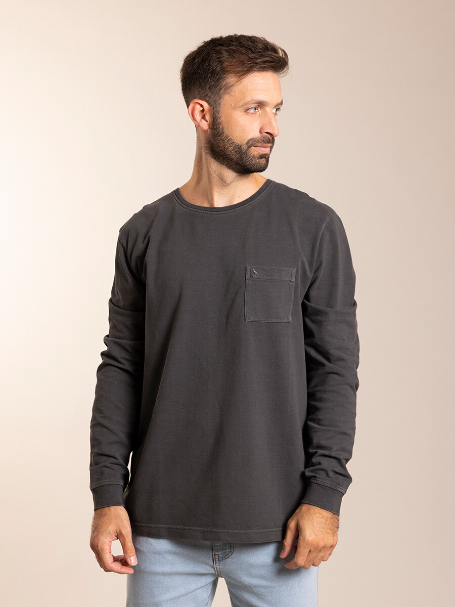 T-SHIRT KANUT POLANCO - Grafito 
