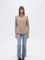 Sweater Pier Taupe Claro