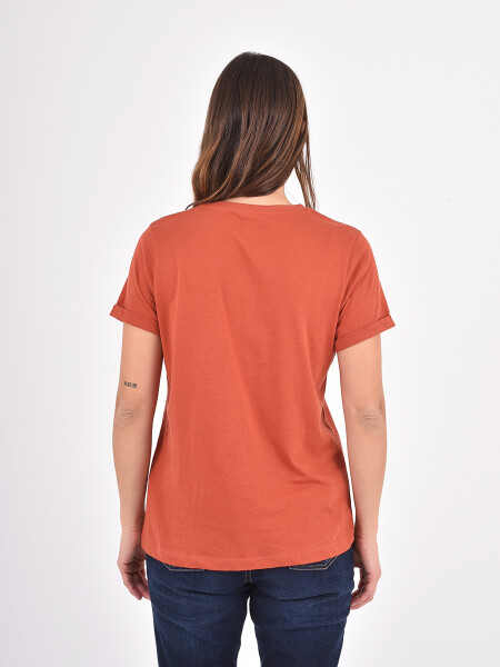REMERA ANDREA ROJO OSCURO