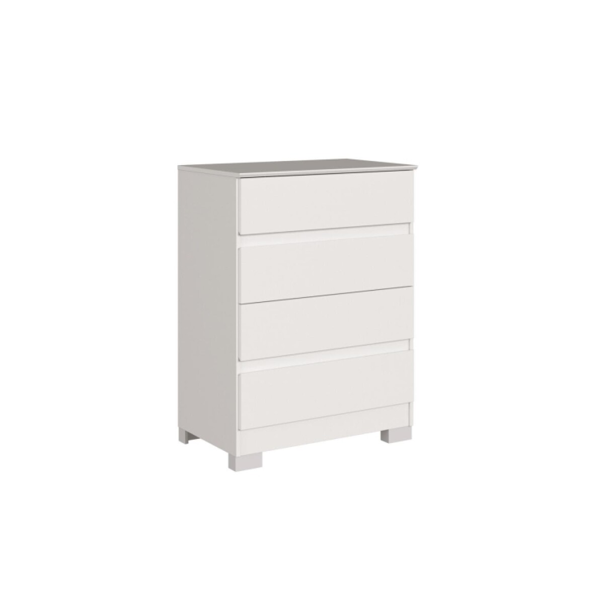 Comoda 4 Cajones Maia Blanca 