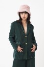 Blazer de fit moderno Verde