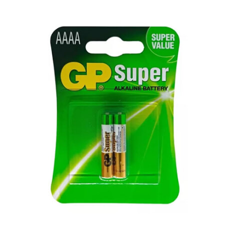 PIla recargable AAAA marca GP blister x 2 unidades PIla recargable AAAA marca GP blister x 2 unidades