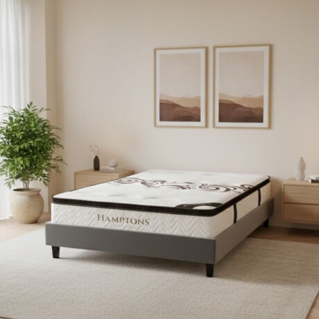 Sommier Super King Hamptons Hybrid Palladium Sommier Super King Hamptons Hybrid Palladium