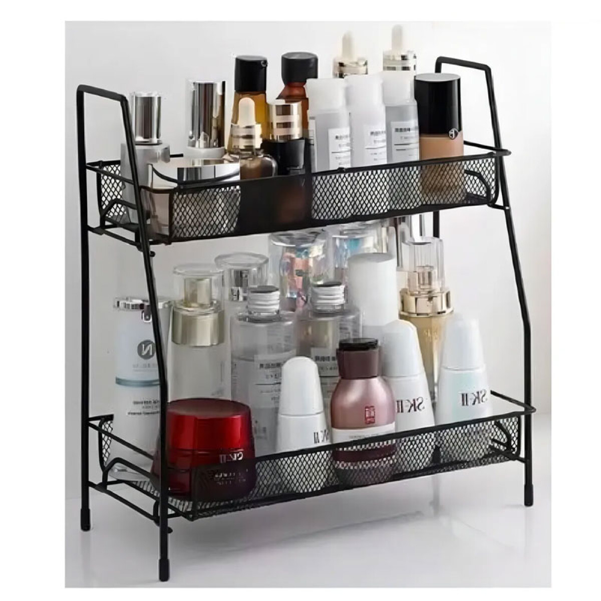 OUTLET Organizador Baño Metal para apoyar mesa 36x17x33cm - Outlet Organizador Baño Metal Para Apoyar Mesa 36x17x33cm 
