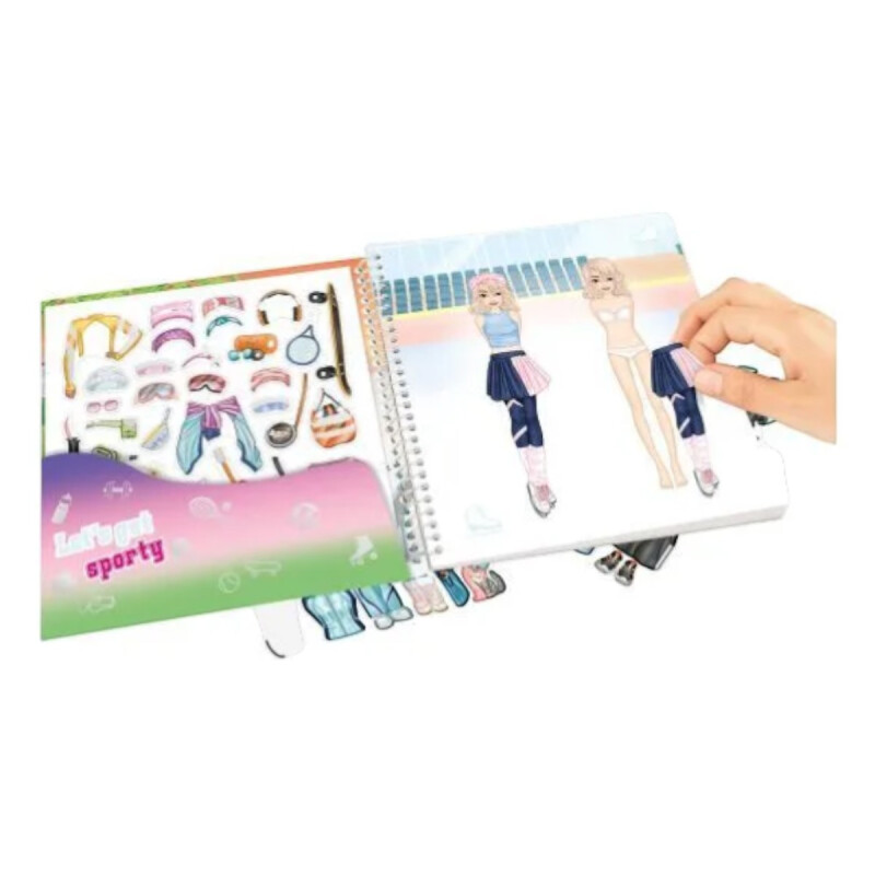 Libro de Stickers Top Model Sport Libro de Stickers Top Model Sport