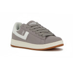 Pony Calzado Lifestyle Square Gamuza Hombre - Gris/Blanco Gris-Blanco