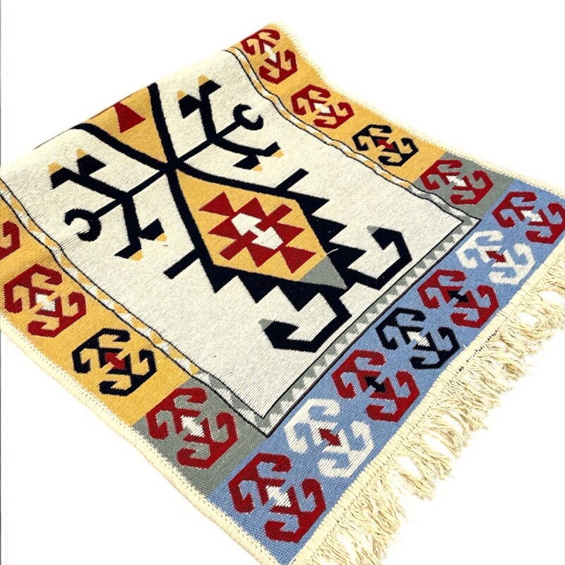 Alfombra boho 90x60 cm 21 Alfombra boho 90x60 cm 21