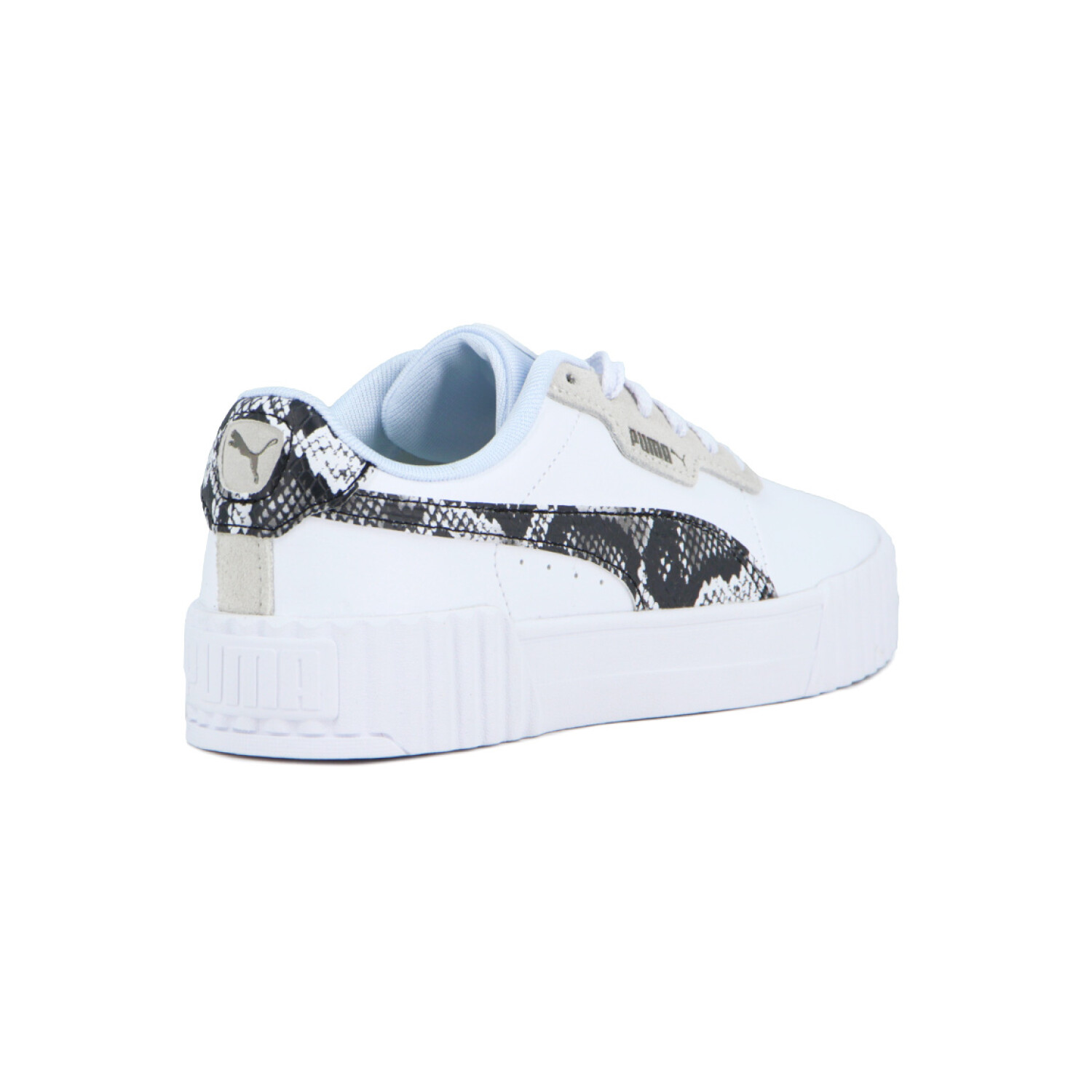 Puma Carina Snake Chic Blanco-gris — Macri
