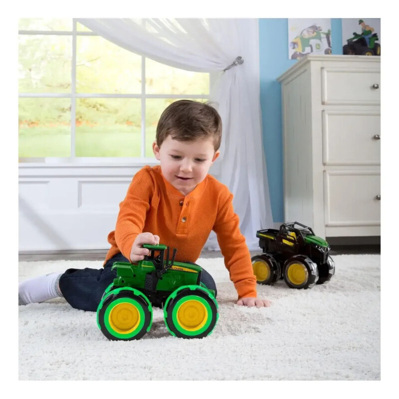 Tractor Monster Treads Lightning John Deere Tractor Monster Treads Lightning John Deere