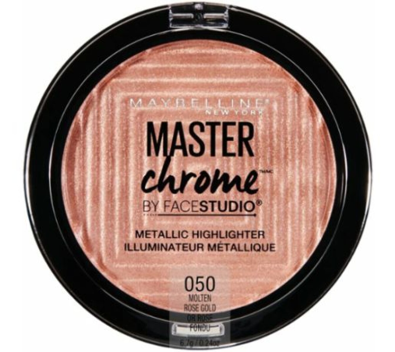 MAYBELLINE ILUMINADOR MASTER CHROME N°050 ROSE GOLD 