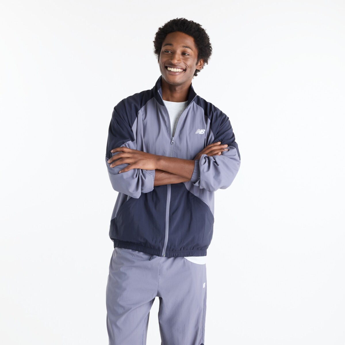 Campera New Balance de Hombre - Sport Legacy - MJ61J73YAA9 - LILA 