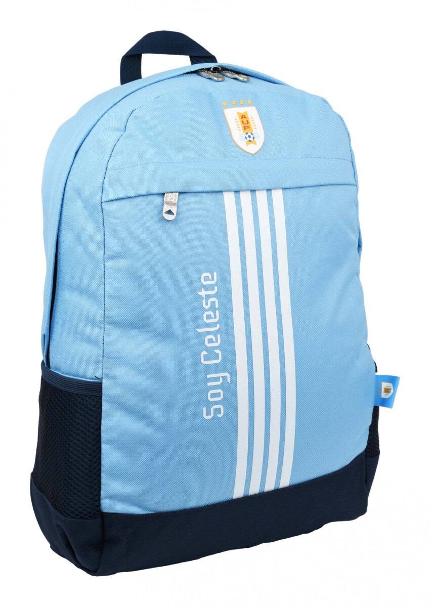 MOCHILA SOY CELESTE 43CM 2 BOLSILLOS AUF 42X28.5X11CM 2816177 Q25 