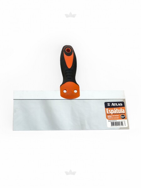 ESPATULA INOX PARA YESO CON MANGO DE GOMA ATLAS- 250mm N/A