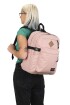 MOCHILA MAIN CAMPUS MISTY ROSE