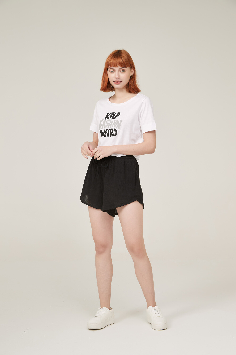 Short Cavas Negro
