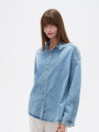 Campera Hira Azul Grisaceo