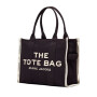 Marc Jacobs- Bolso tejido en jacquard , The Large Tote Negro