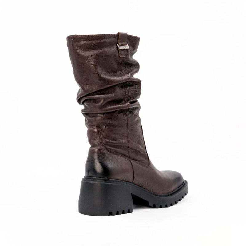 COURO BURNISH MARROM 25 CAFE Ó CASTAÑO