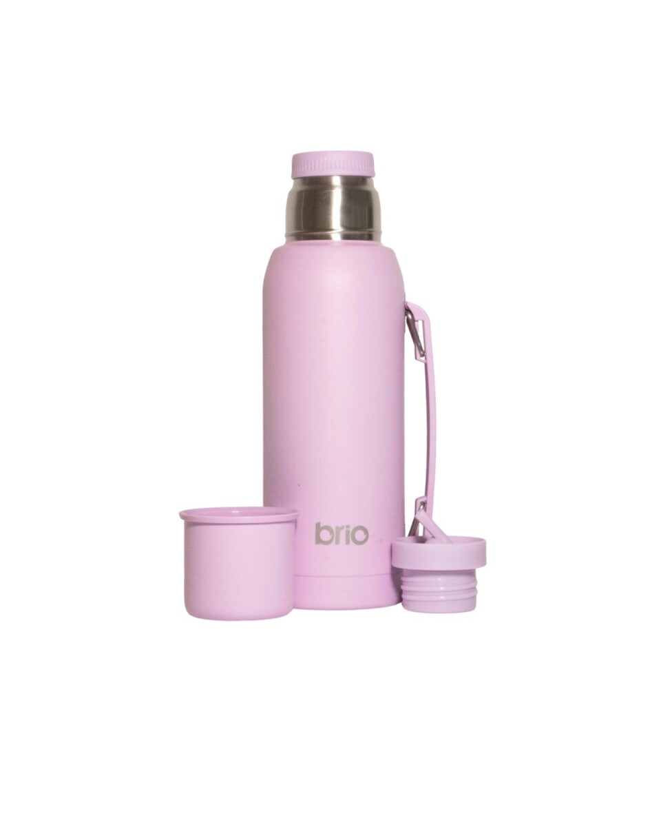 Termo 1 Litro Acero Inox brio Con Pico Cebador - Lavanda 