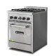 Cocina profesional a gas 4 hornallas en acero inox Cocina profesional a gas 4 hornallas en acero inox