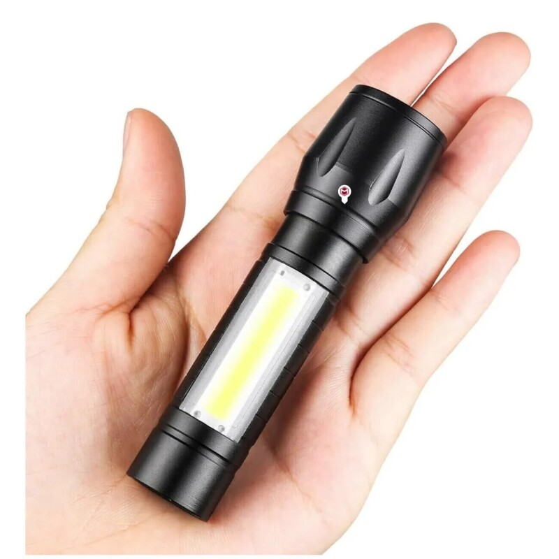 Mini Linterna LED Recargable USB con Zoom Mini Linterna LED Recargable USB con Zoom
