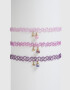 Collares Infantiles Con glitter Set De Collares Tattoo - Dorado