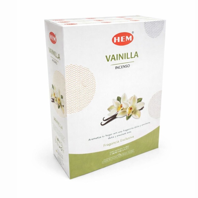 INCIENSO HEM PREMIUM 25 GR - CAJA X12 Vainilla