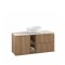Mueble de baño suspendido Caroline 100 cm Catedral con bacha Mueble De Baño Suspendido Caroline 100 Cm Catedral Con Bacha