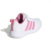 Championes Adidas VL MOVE EL C niños KH9755 Blanco-rosa