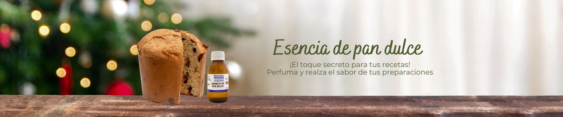 ESENCIA DE PAN DULCE