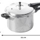 Olla express presión Tefal 8L aluminio 5 sistemas seguridad c/tapa Olla express presión Tefal 8L aluminio 5 sistemas seguridad c/tapa