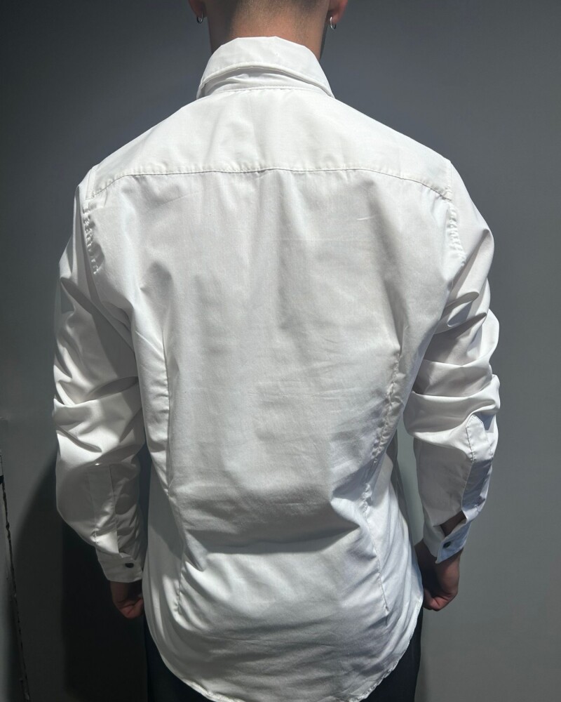 Camisa De Vestir Lisa Celeste