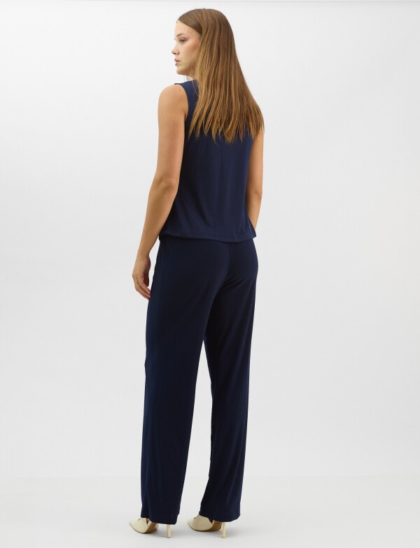 Conjunto Tres Piezas - Kimono Bordado AZUL