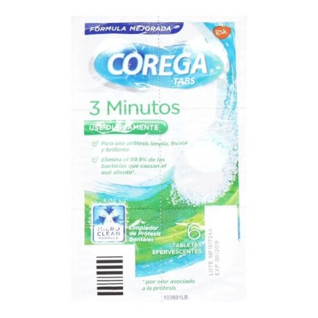 COREGA CLEANSER TABS COM X 5 TAB COREGA CLEANSER TABS COM X 5 TAB