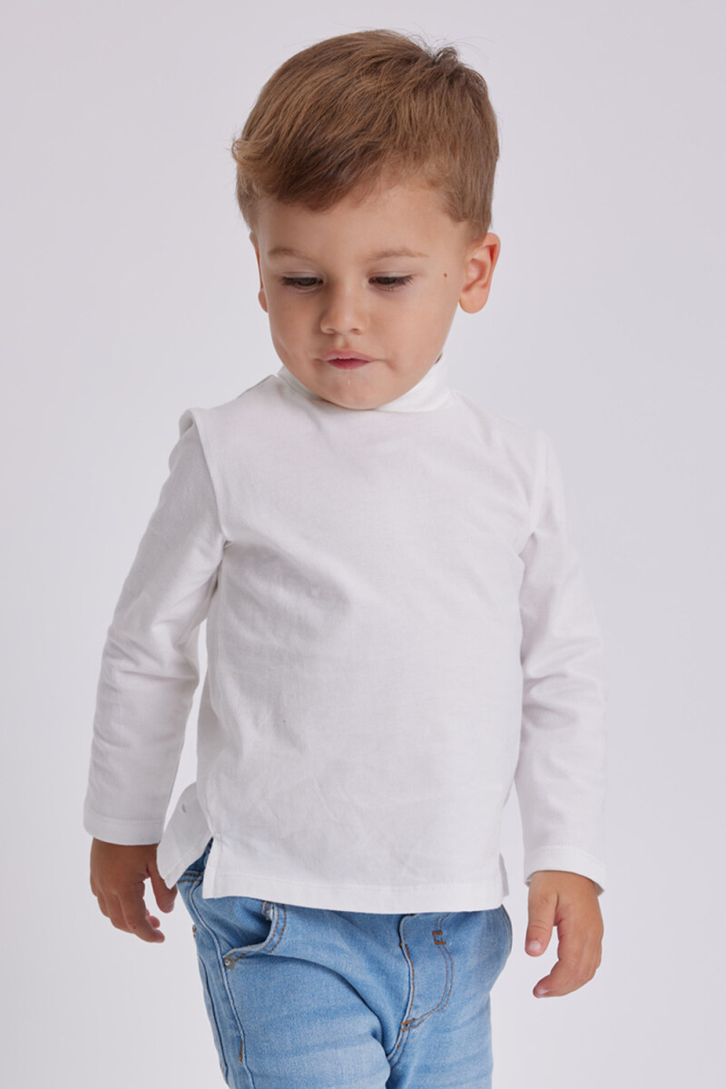 Polera lisa Blanco