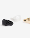 Sets Anillos Esmalte Set De Anillos - Dorado