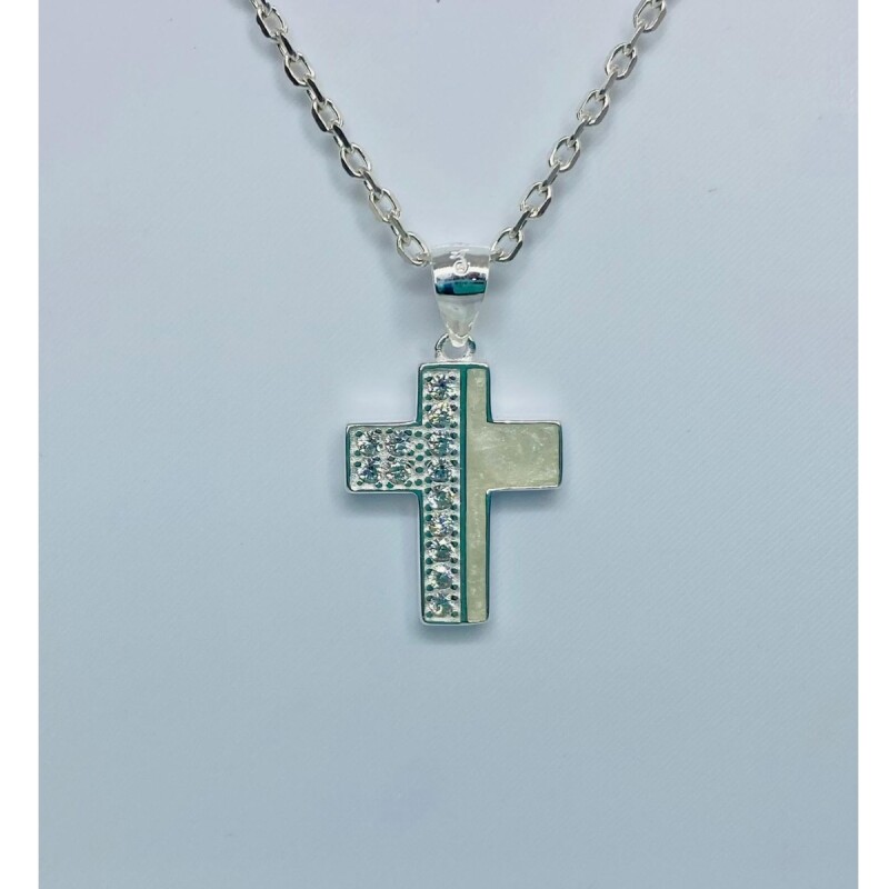 CRUZ PLATA MITA PIEDRAS L1kc1347