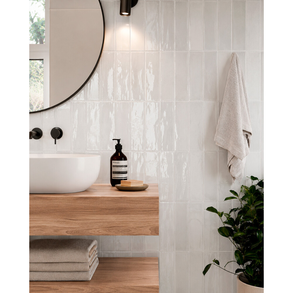 REVESTIMIENTO ARTLINE BIANCO "A" 31.6X60 CM Revestimiento Artline Bianco "a" 31.6x60 Cm