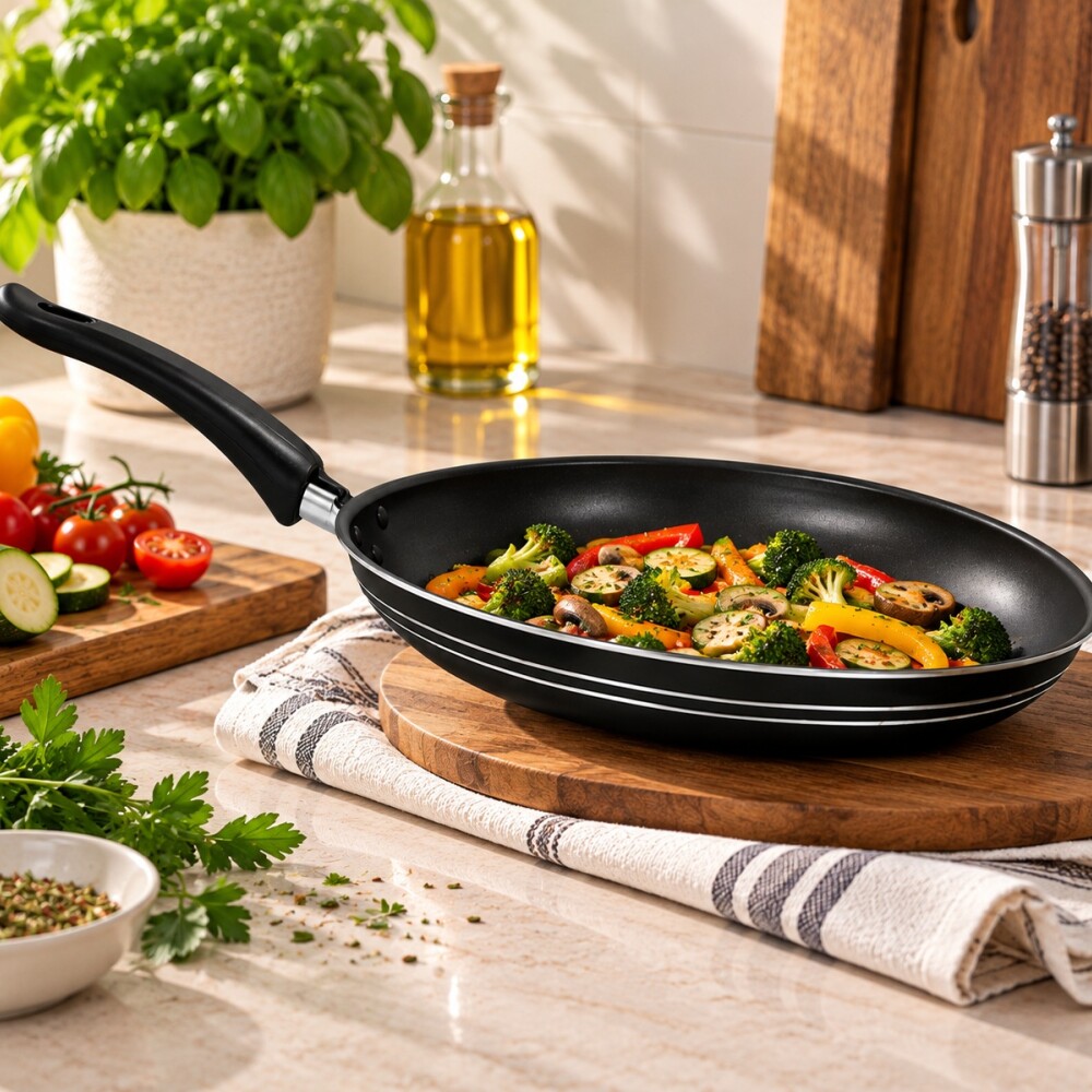 Sarten Atlantic black 24 cm CHEFF-FLON Sarten Atlantic black 24 cm CHEFF-FLON