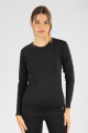 Remera manga larga fit Negro