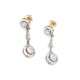Caravanas oro 18k , brillantes, diamantes Caravanas oro 18k , brillantes, diamantes