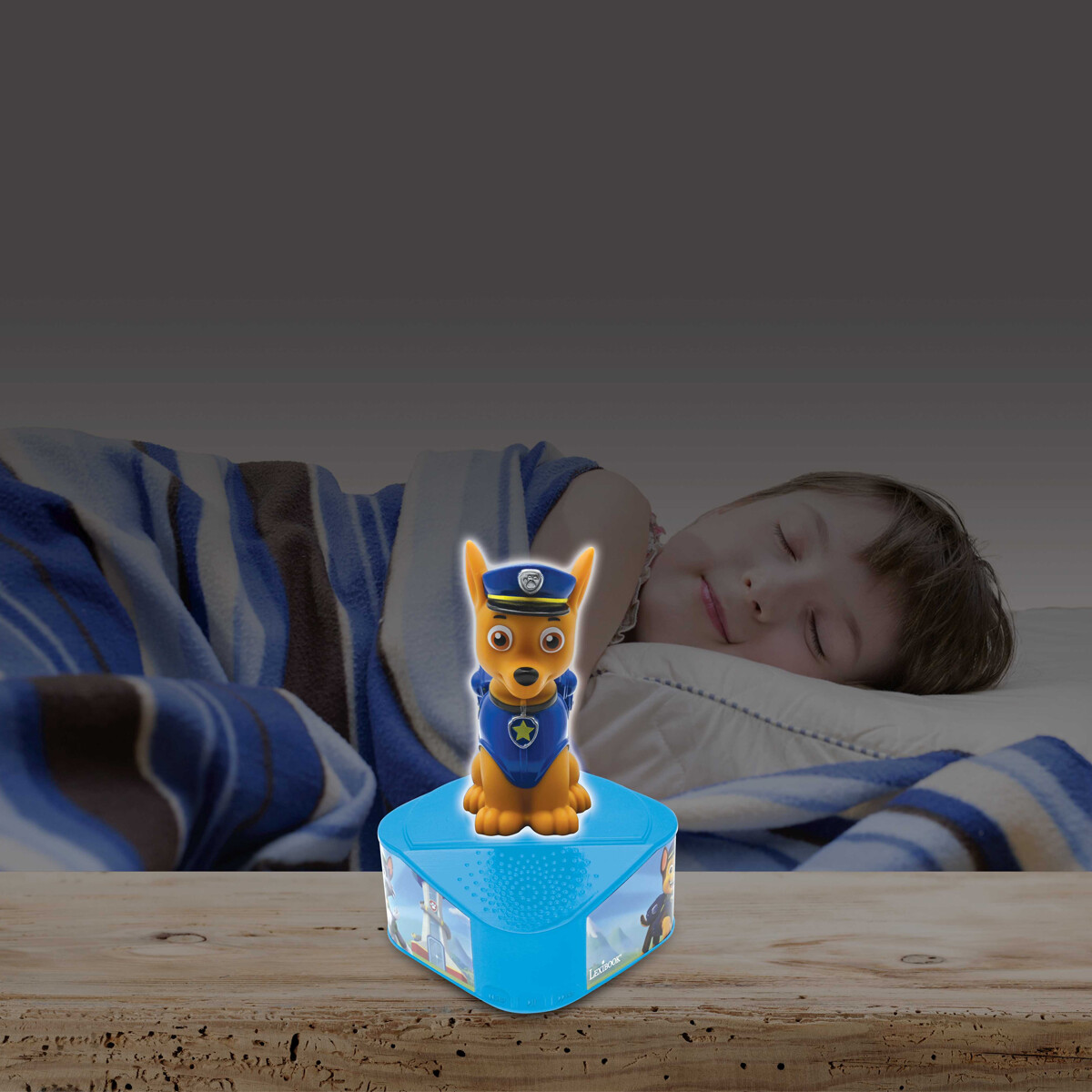 Parlante con Figura 3D Luminosa y Bluetooth Lexibook - Paw Patrol 