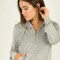 Campera velour - Micaela Silvera Gris