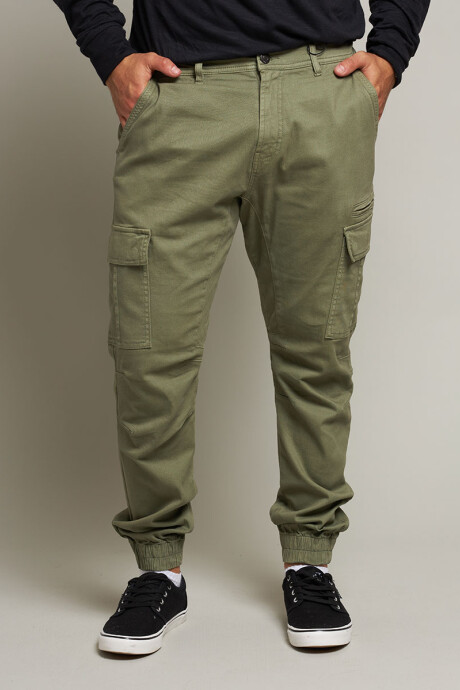 PANTALON CARGO ARENE DIXIE Militar