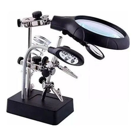 Lupa de mesa con luz led y usb para trabajos de precisión Lupa de mesa con luz led y usb para trabajos de precisión