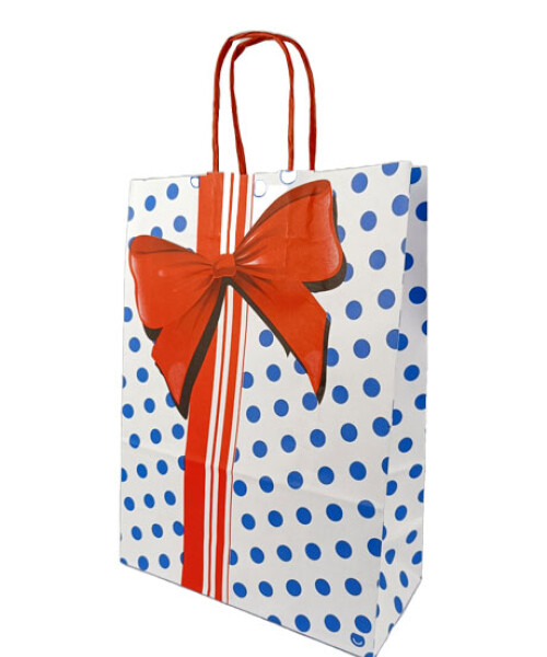 BOLSA FANTASIA LUNA 22X10X30 cm BLUE BOW