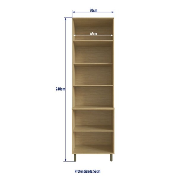 Armario cristalero 70 cm con puertas de vidrio - Nueva Dubai Armario cristalero 70 cm con puertas de vidrio - Nueva Dubai