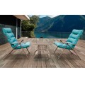 JUEGO DE JARDIN 2 SILLONES + MESA - SAN PABLO JUEGO DE JARDIN 2 SILLONES + MESA - SAN PABLO
